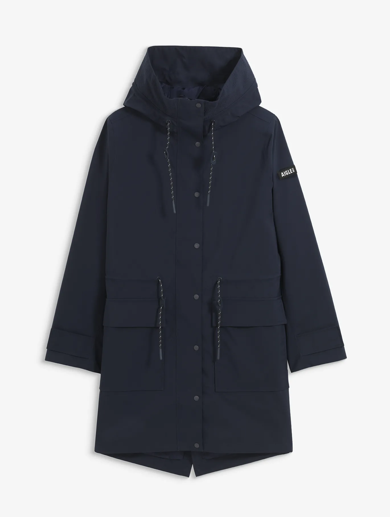 Parka GORE-TEX® longue fishtail T-KIT™ - Bleu