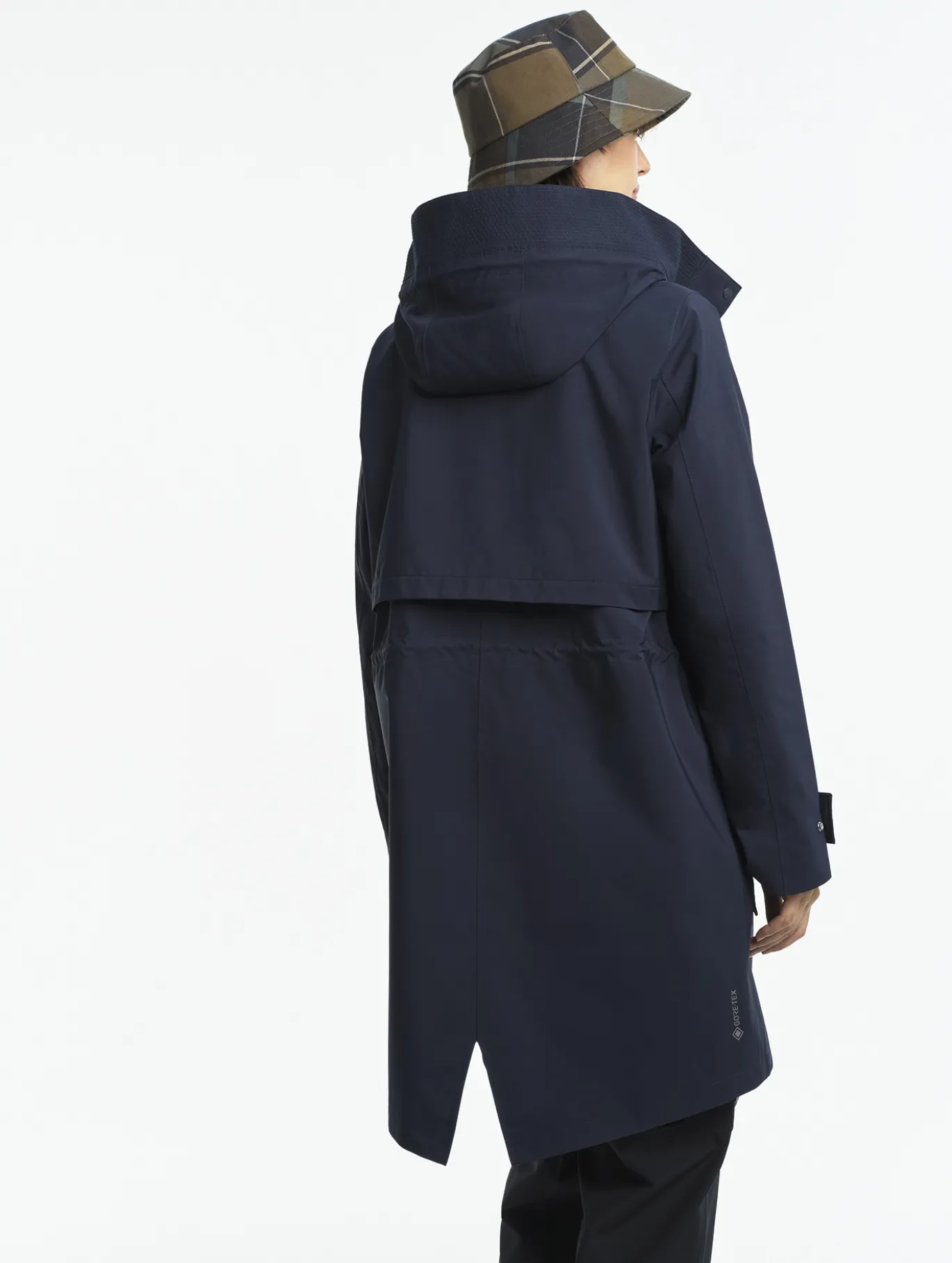 Parka GORE-TEX® longue fishtail T-KIT™ - Bleu