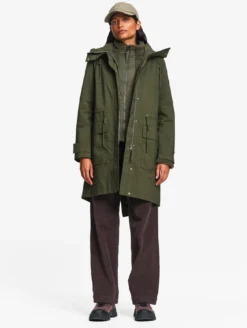 Parka GORE-TEX® longue fishtail T-KIT™ - Kaki