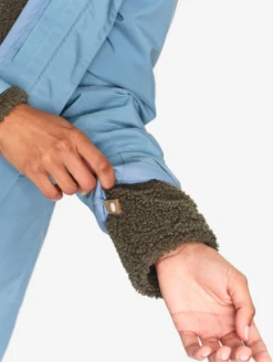 Parka GORE-TEX® longue fishtail T-KIT™ - Bleu
