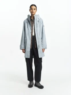 Parka GORE-TEX® longue fishtail T-KIT™ - Bleu