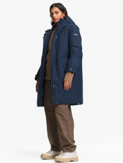 Parka GORE-TEX® & PrimaLoft® longue matelassée - Bleu
