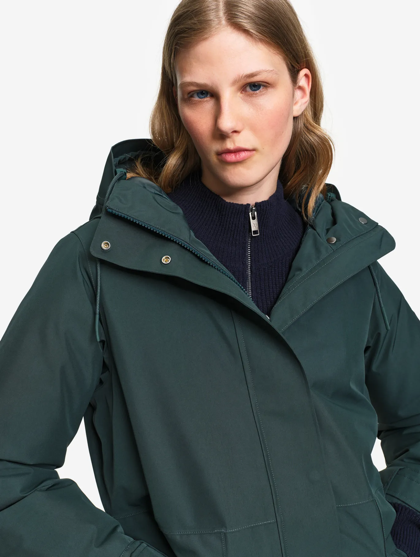Parka GORE-TEX® & PrimaLoft® longue matelassée - Vert