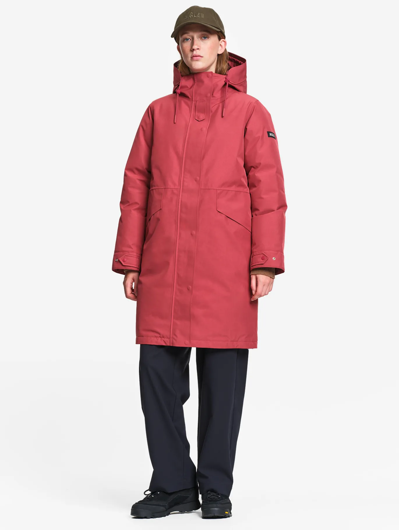 Parka GORE-TEX® & PrimaLoft® longue matelassée - Rouge
