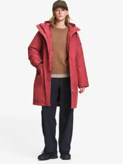Parka GORE-TEX® & PrimaLoft® longue matelassée - Rouge