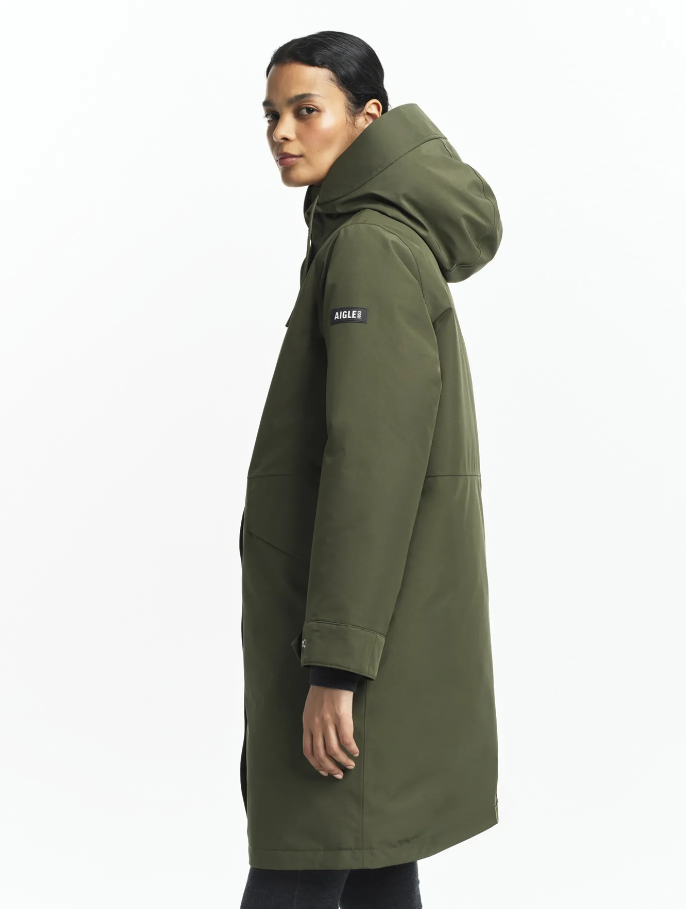 Parka GORE-TEX® & PrimaLoft® longue matelassée - Kaki