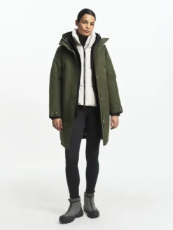 Parka GORE-TEX® & PrimaLoft® longue matelassée - Kaki