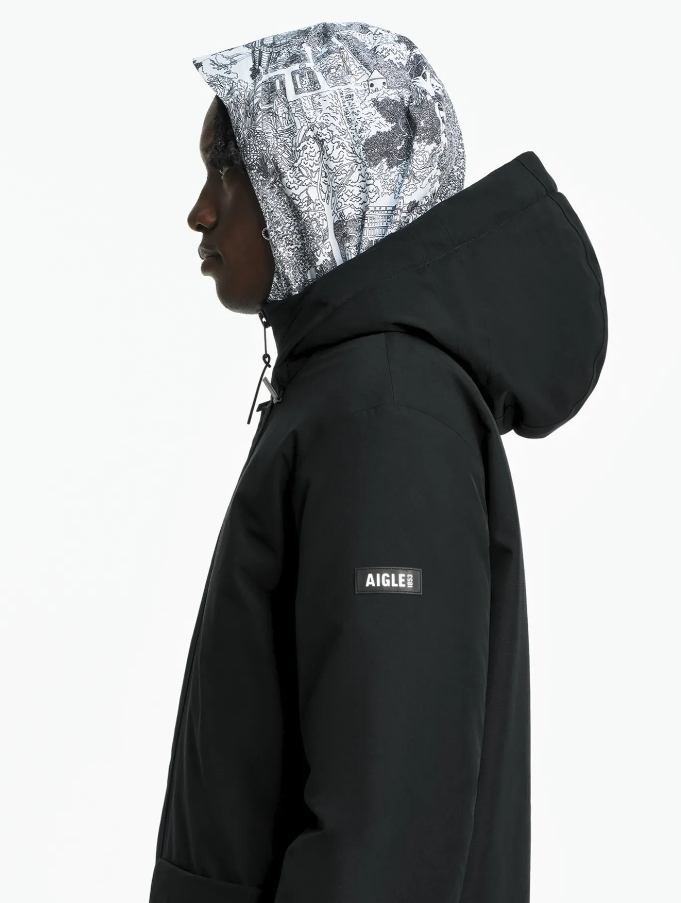 Parka GORE-TEX® & Repreve® longue imperméable et chaude - Noir