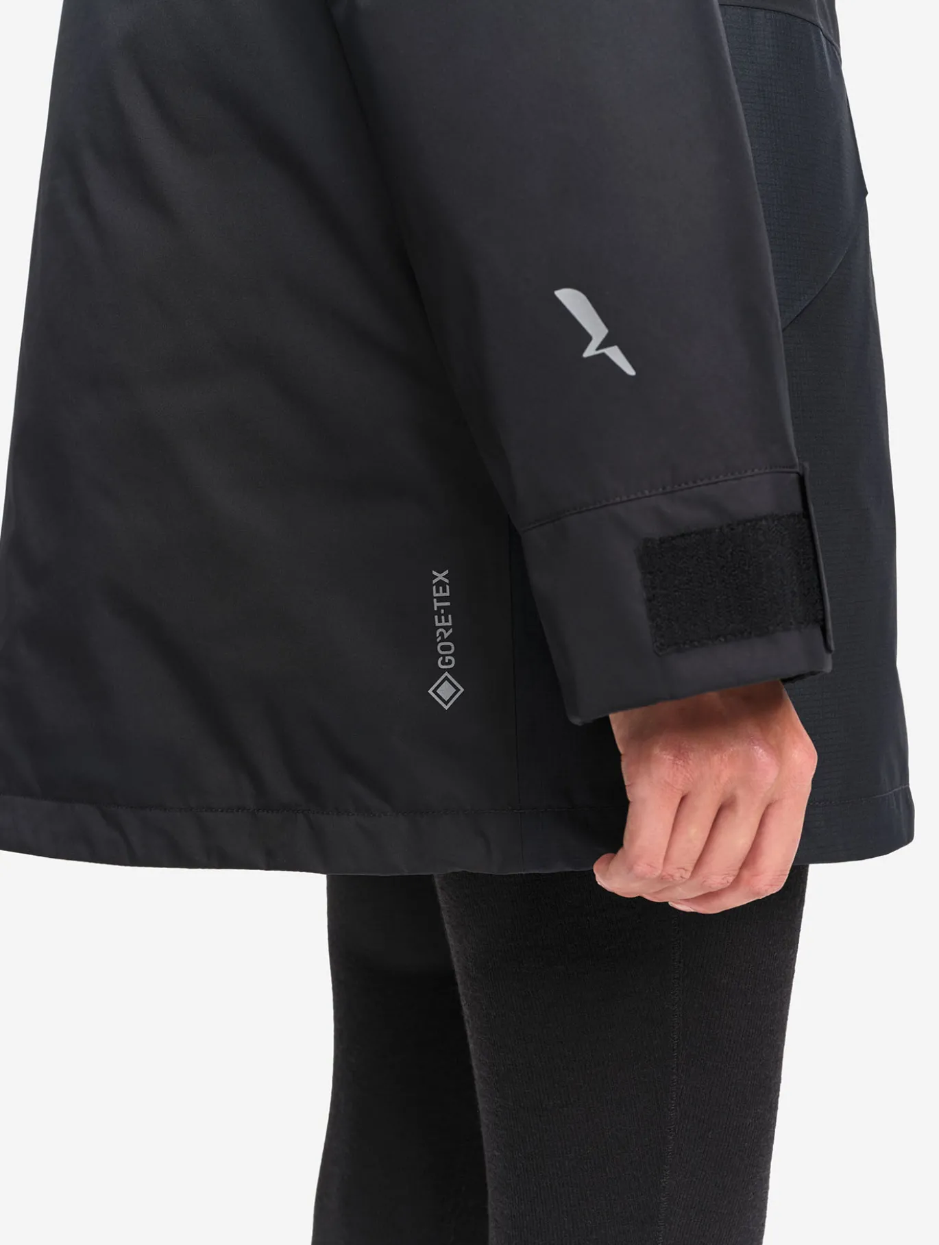 Parka GORE-TEX® & Repreve® matelassée mi-longue - Noir