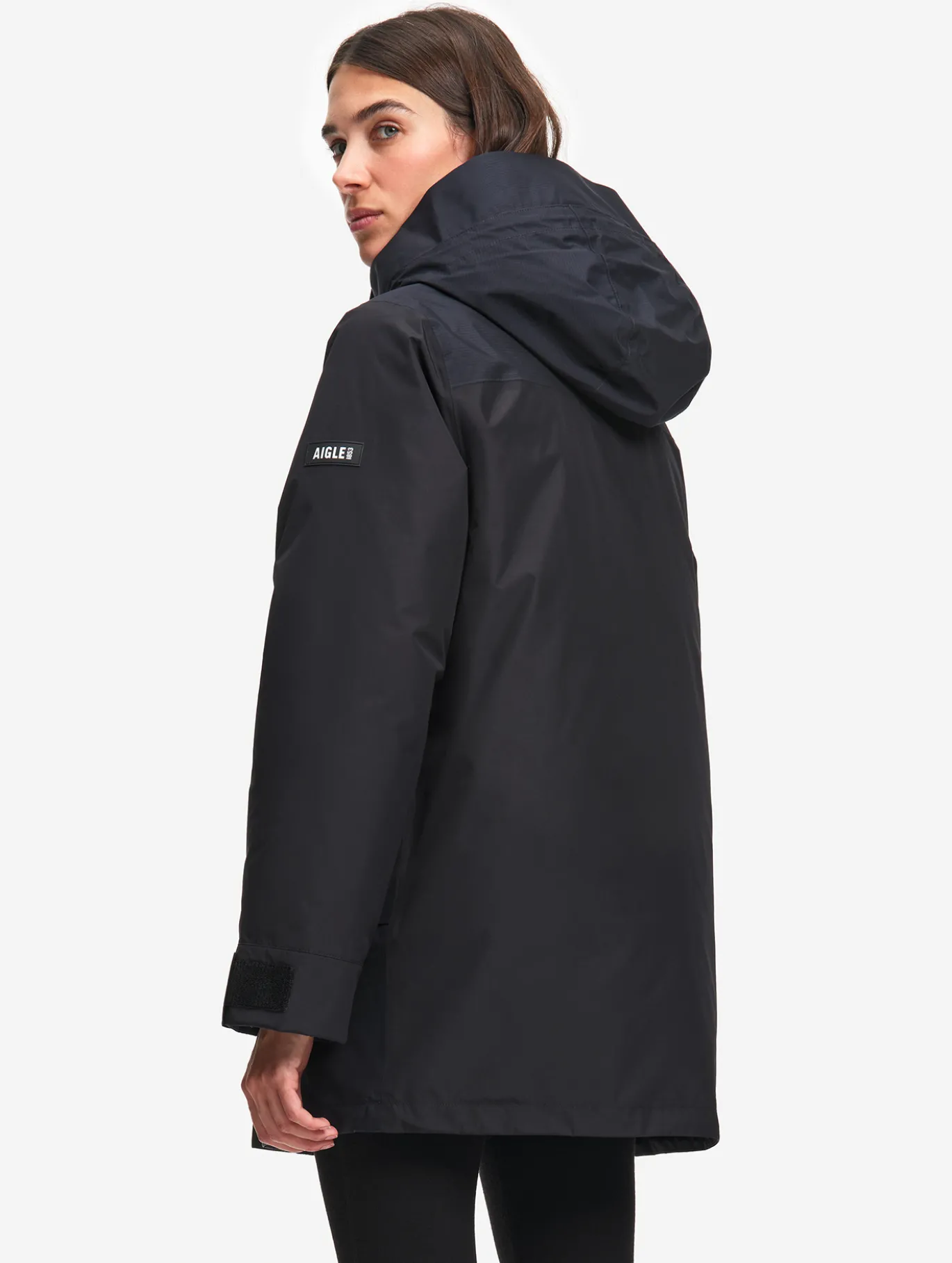 Parka GORE-TEX® & Repreve® matelassée mi-longue - Noir