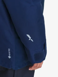 Parka GORE-TEX® & Repreve® matelassée mi-longue - Bleu