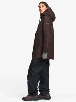 Parka GORE-TEX® & Repreve® matelassée mi-longue - Marron