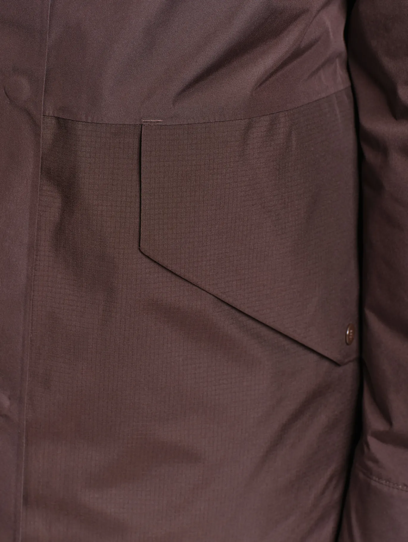 Parka GORE-TEX® & Repreve® matelassée mi-longue - Marron