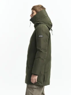 Parka GORE-TEX® ultra-chaude longue à capuche matelassée - Kaki