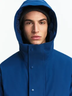 Parka longue d'hiver MTD™, multi-poches - Bleu