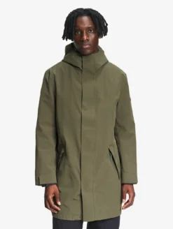 Parka longue MTD™avec capuche - Kaki