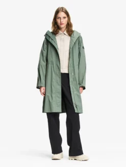Parka mi-longue à taille ajustable MTD™ - Vert