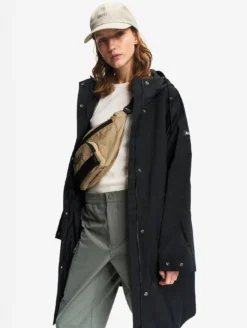 Parka mi-longue à taille ajustable MTD™ - Noir