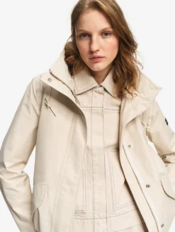 Parka MTD™ courte fishtail - Beige