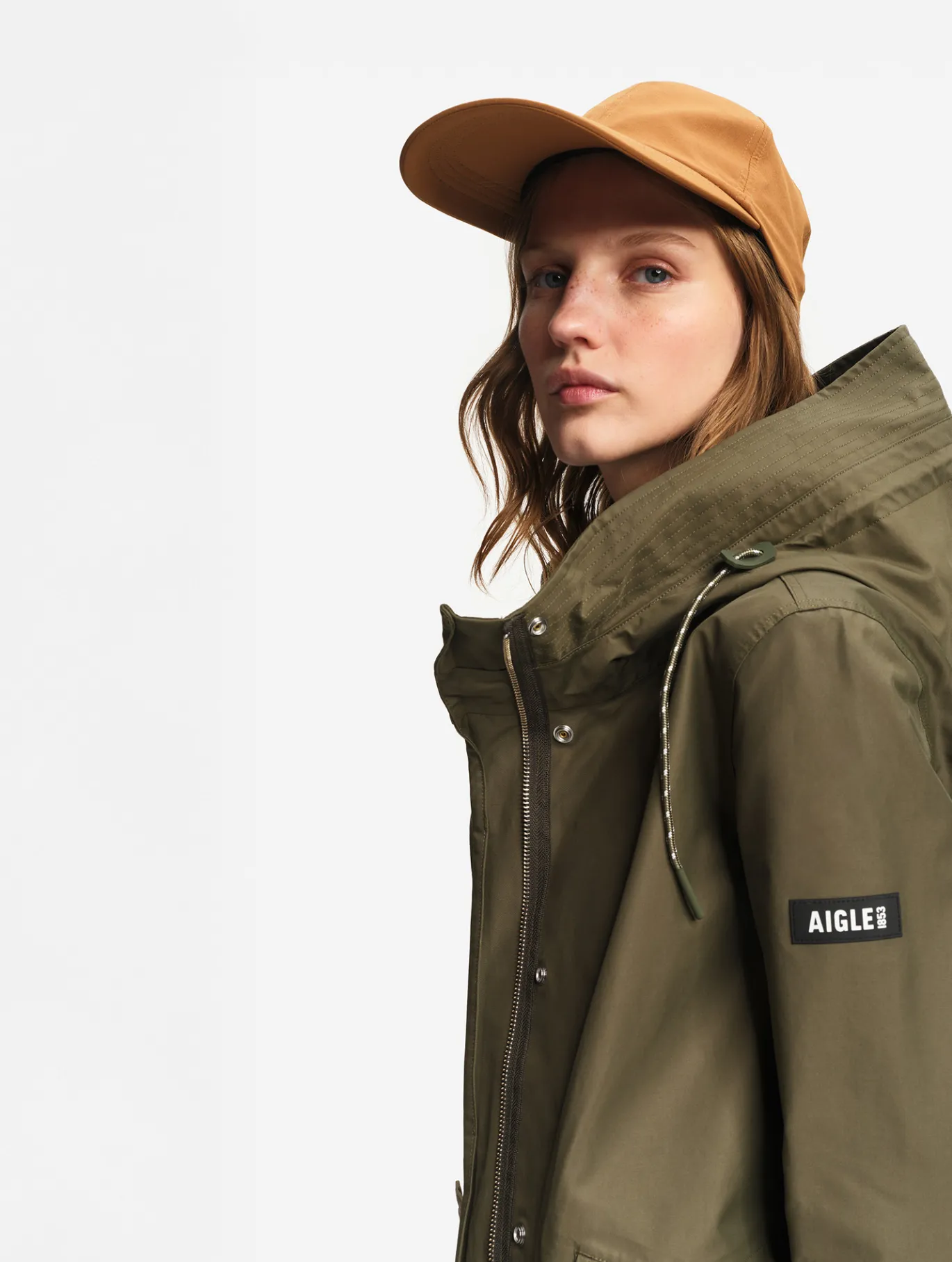 Parka MTD™ courte fishtail - Kaki