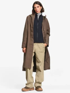 Parka MTD™ de vélo longue à fentes - Marron