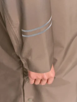 Parka MTD™ de vélo longue à fentes - Marron