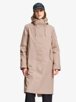 Parka MTD™ fishtail longue imperméable T-KIT™ - Beige