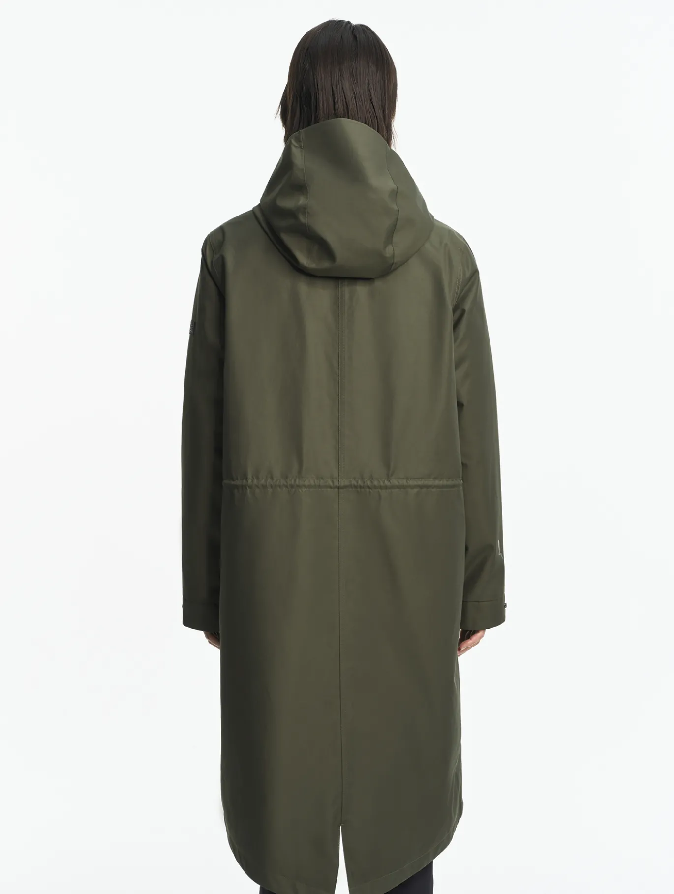 Parka MTD™ fishtail longue imperméable T-KIT™ - Kaki