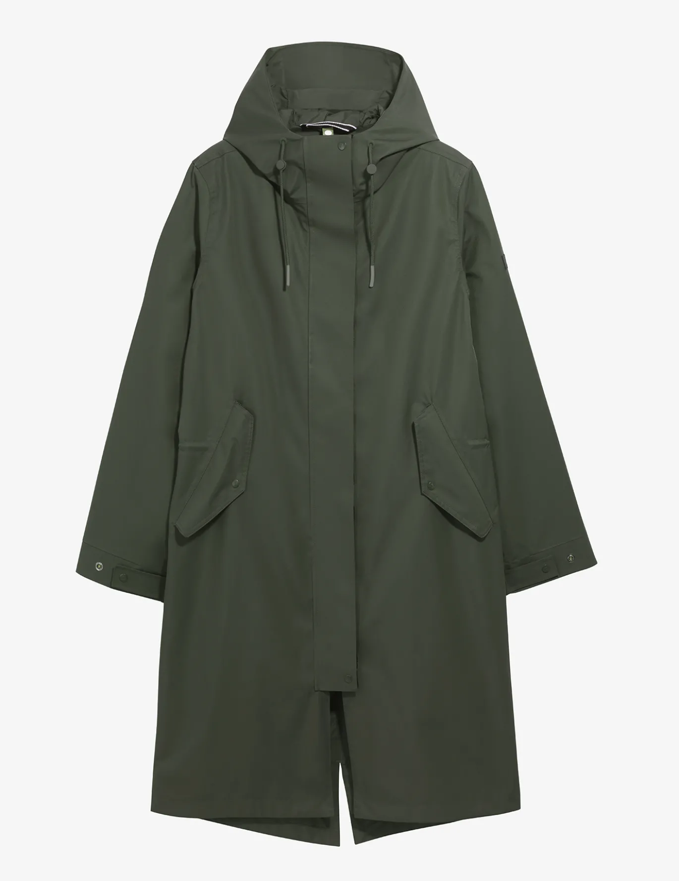 Parka MTD™ fishtail longue imperméable T-KIT™ - Kaki
