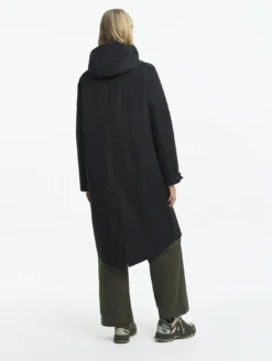 Parka MTD™ fishtail longue imperméable T-KIT™ - Noir