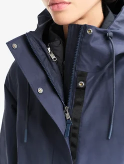 Parka MTD™ fishtail longue imperméable T-KIT™ - Bleu
