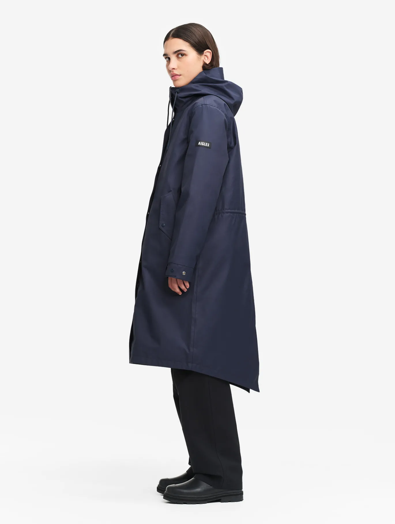 Parka MTD™ fishtail longue imperméable T-KIT™ - Bleu