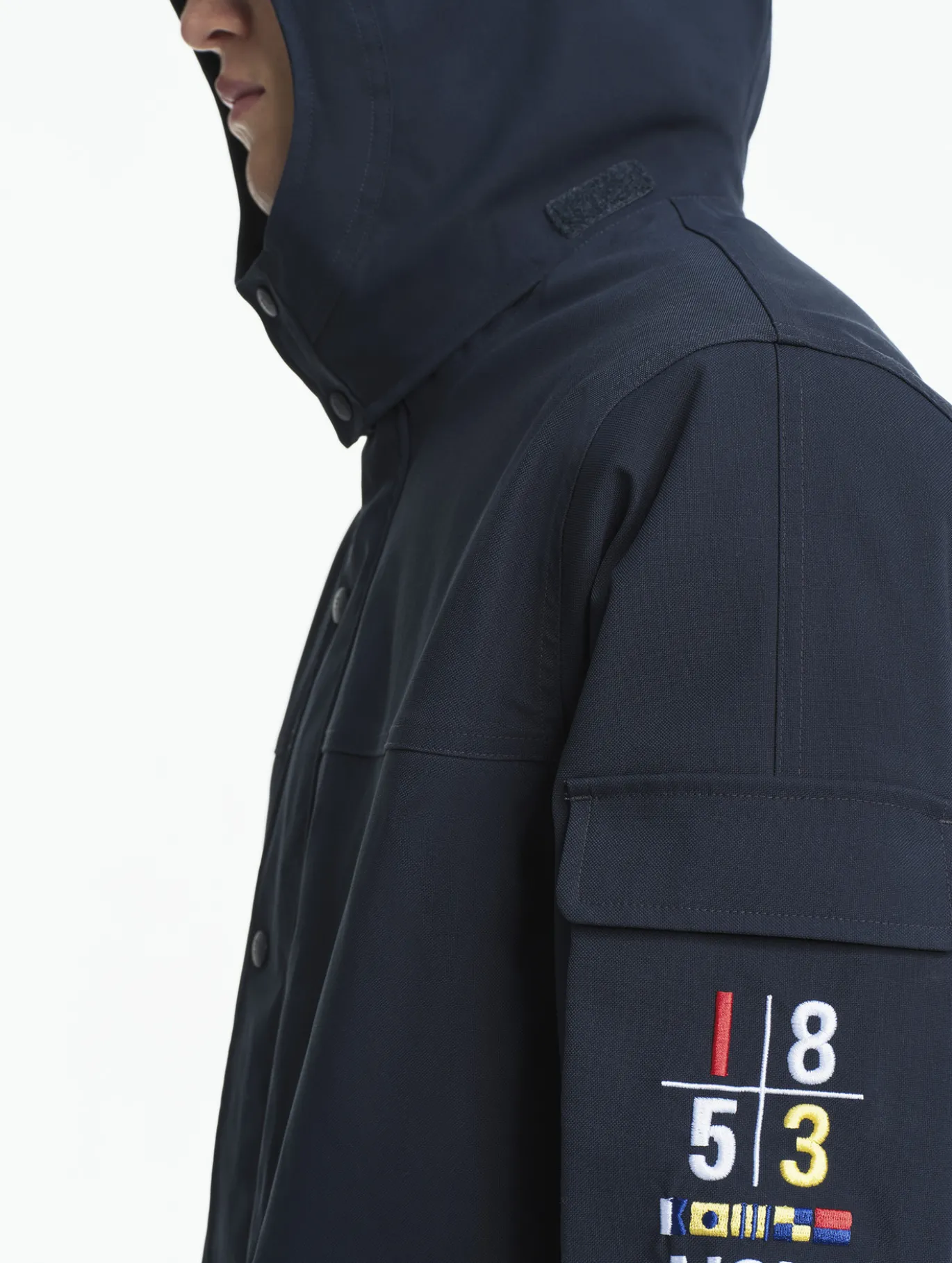 Parka MTD™ mi-longue Aigle COPELAND imperméable et chaude - Bleu