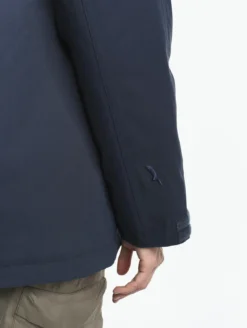 Parka MTD™ mi-longue Aigle COPELAND imperméable et chaude - Bleu