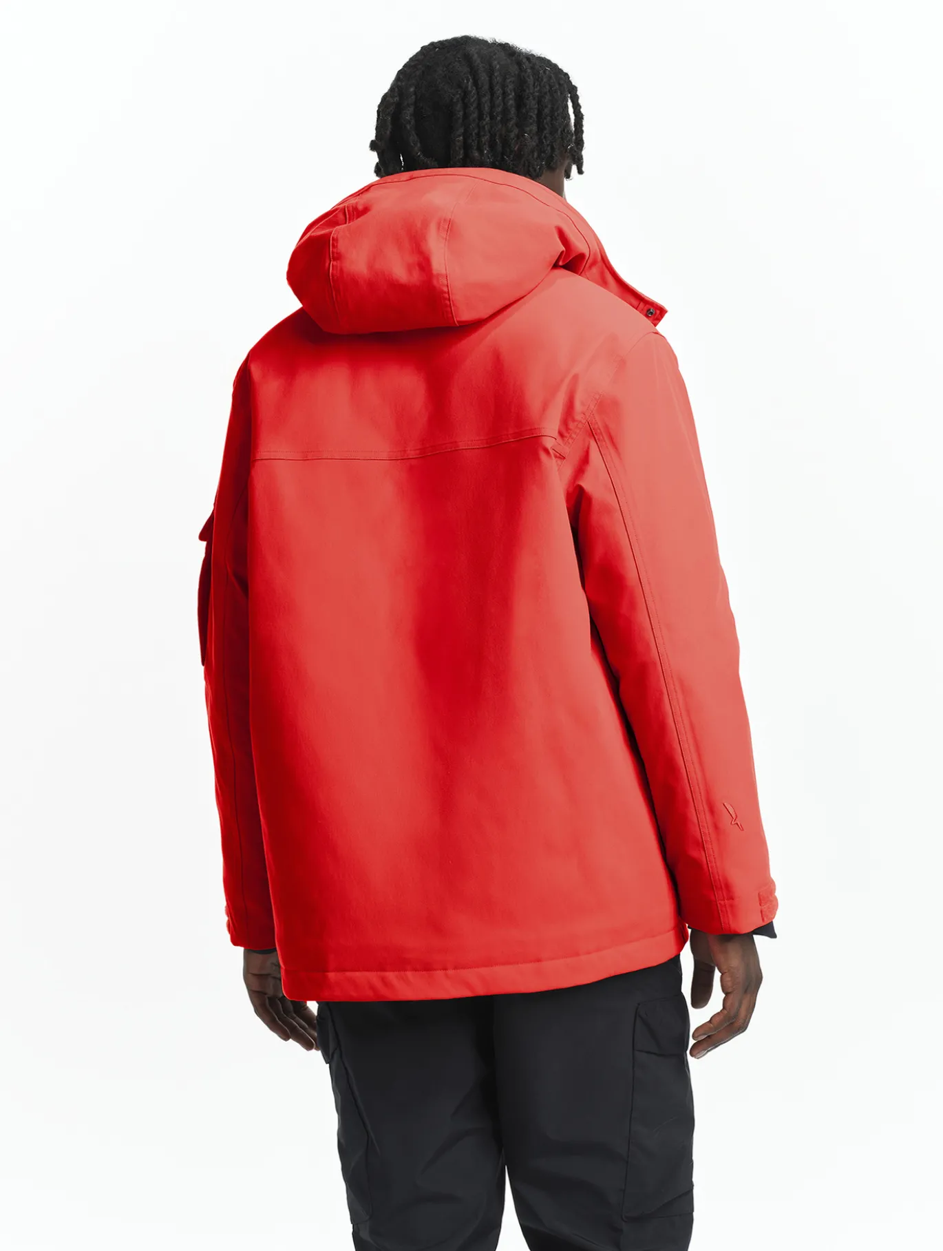 Parka MTD™ mi-longue Aigle COPELAND imperméable et chaude - Rouge
