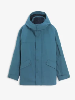 Parka MTD™ mi-longue Aigle COPELAND imperméable et chaude - Bleu
