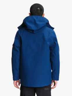 Parka MTD™ mi-longue Aigle COPELAND imperméable et chaude - Bleu
