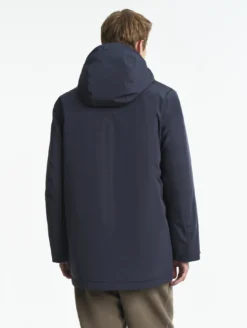 Parka MTD™ mi-longue avec capuche - Bleu