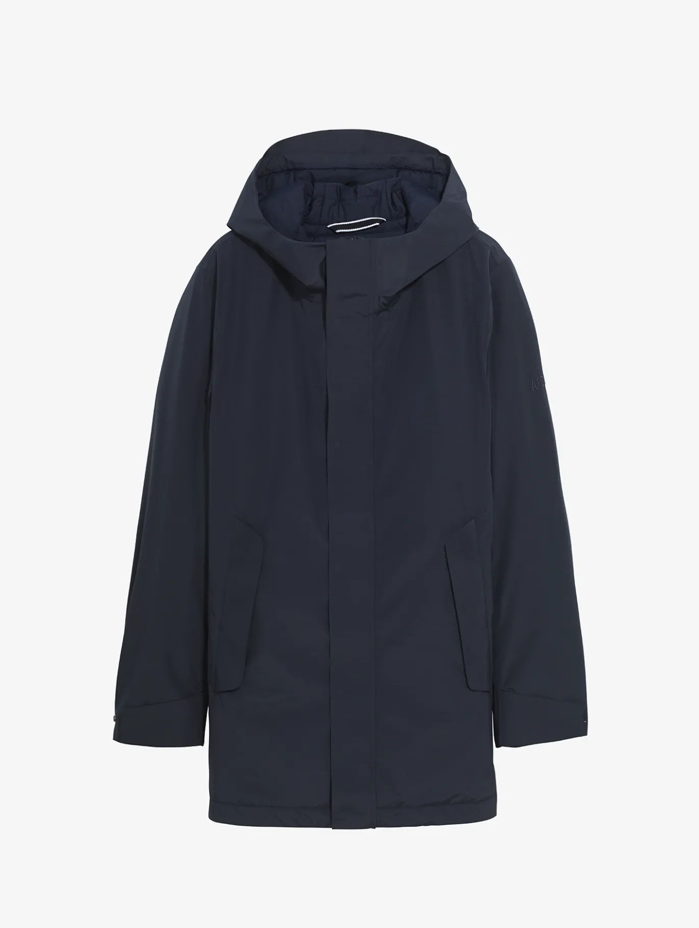Parka MTD™ mi-longue avec capuche - Bleu