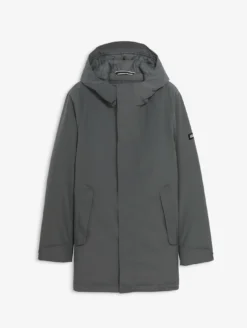 Parka MTD™ mi-longue avec capuche - Gris