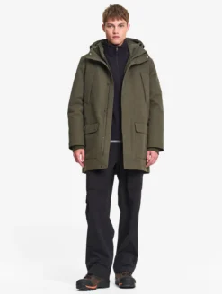 Parka MTD™ mi-longue chaude 3-en-1 - Kaki