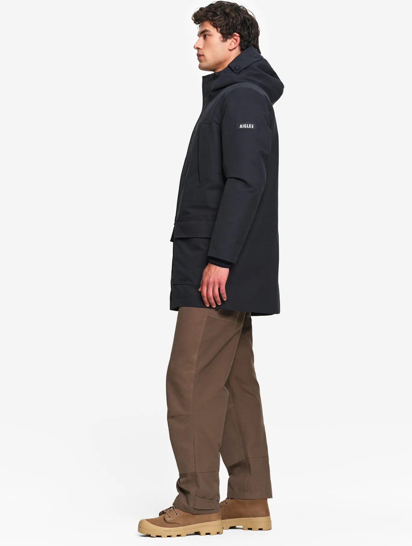 Parka MTD™ mi-longue chaude 3-en-1 - Noir