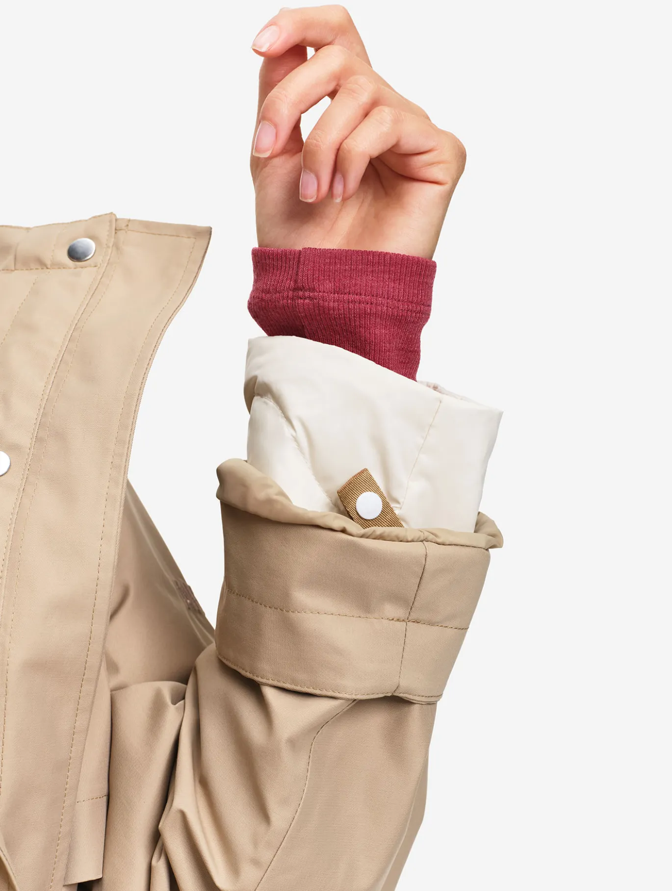 Parka MTD™ mi-longue T-KIT™ - Beige