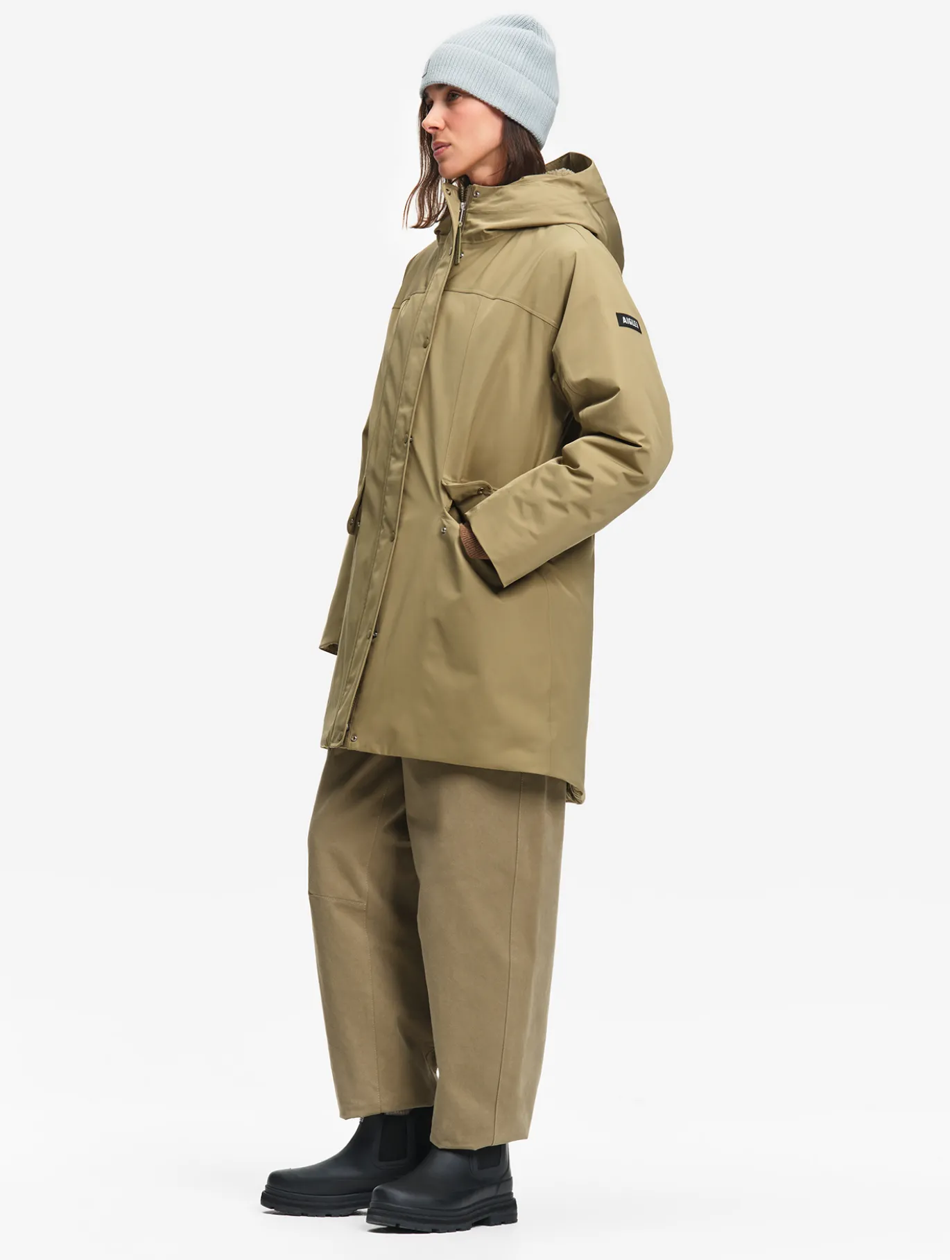 Parka MTD™ & Repreve® matelassée mi-longue à capuche - Vert