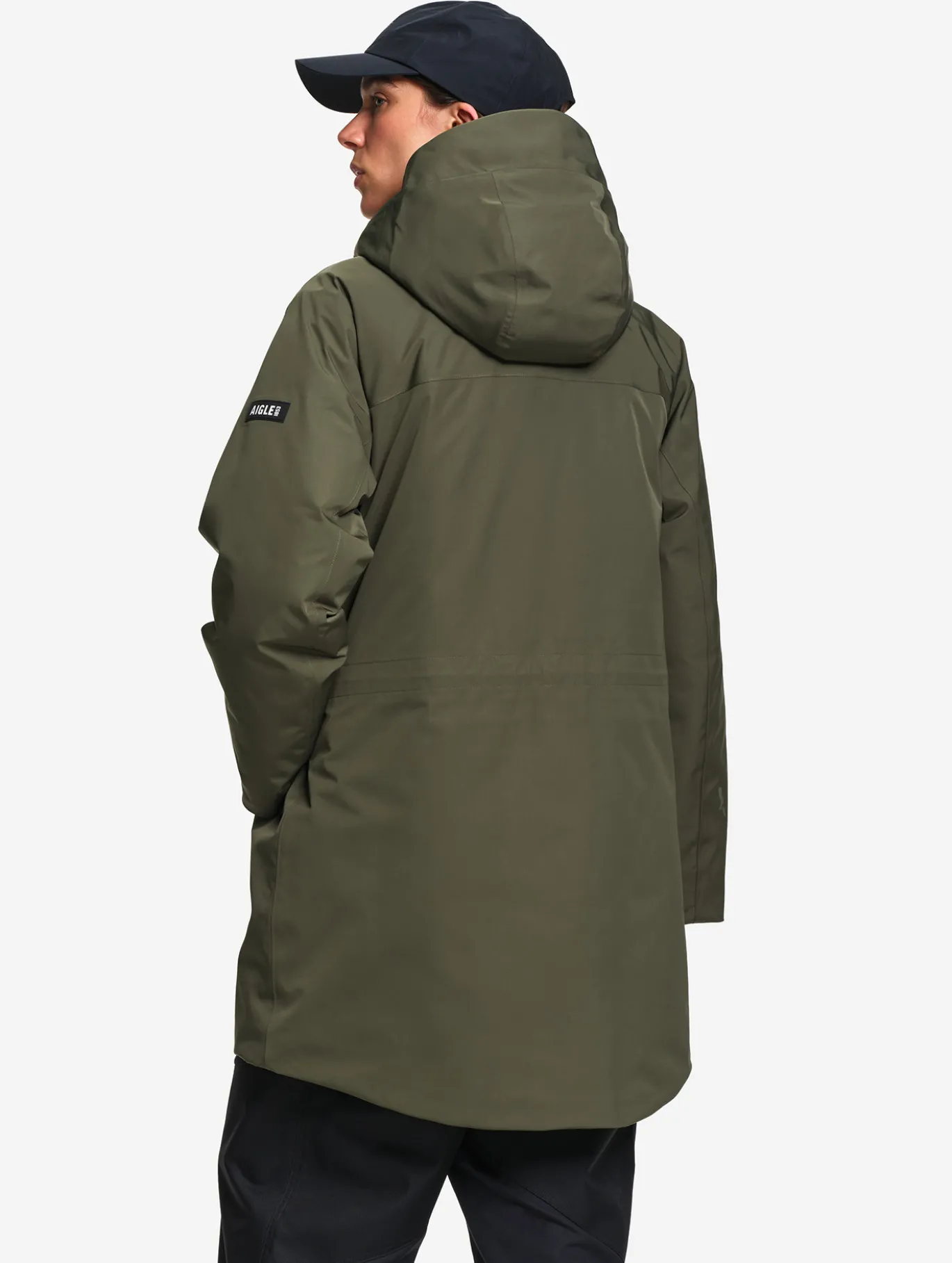 Parka MTD™ & Repreve® matelassée mi-longue à capuche - Kaki