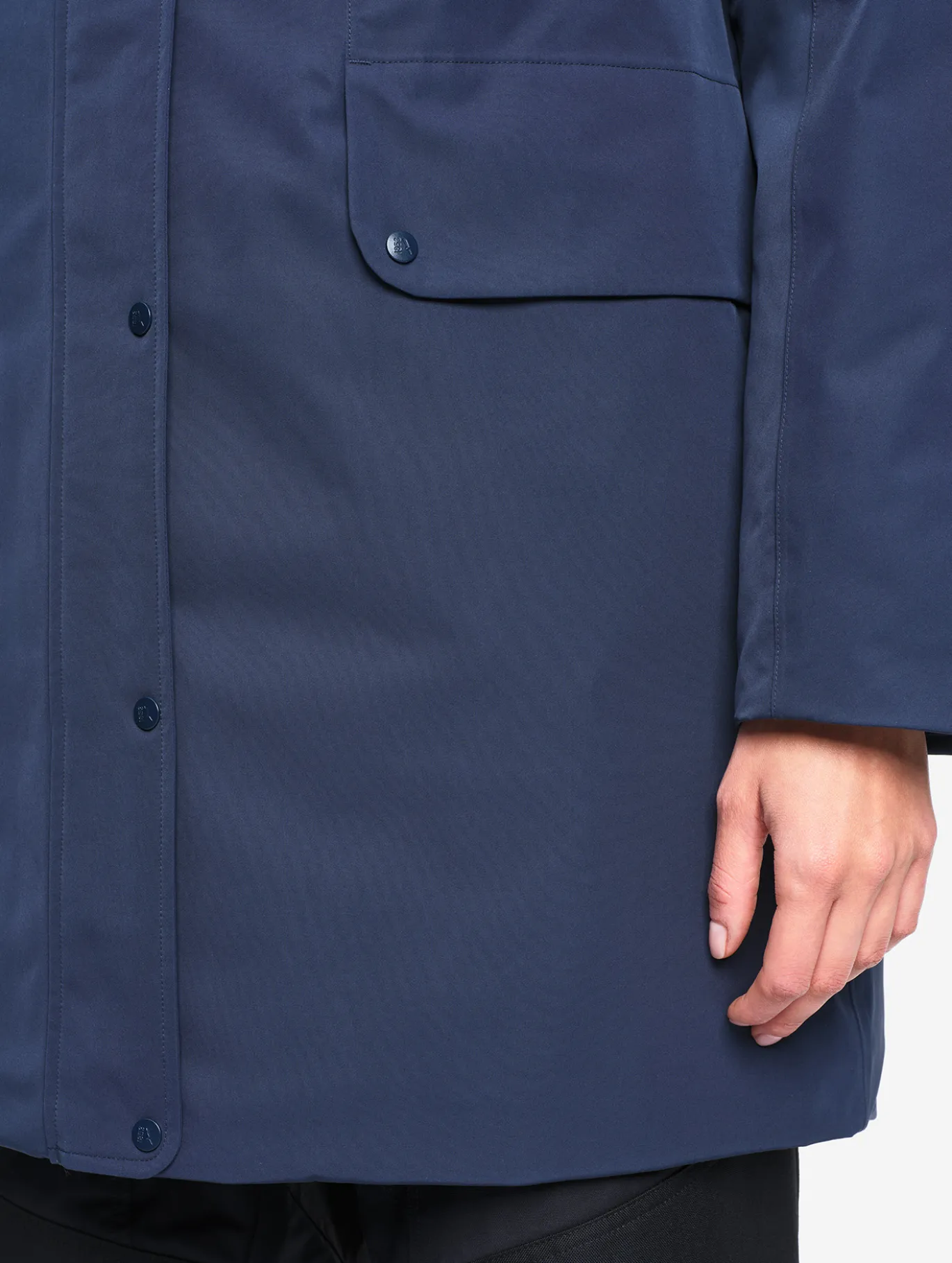 Parka MTD™ & Repreve® matelassée mi-longue à capuche - Bleu