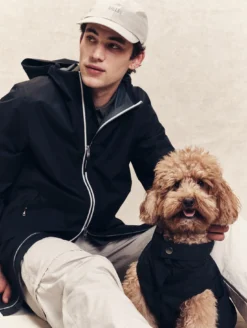 Parka Rainpack™ pour chien - pliable et imperméable - Noir