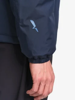 Parka Rainpack™ Warm 70 matelassée : coupe-vent mixte court imperméable MTD™ et pliable - Bleu