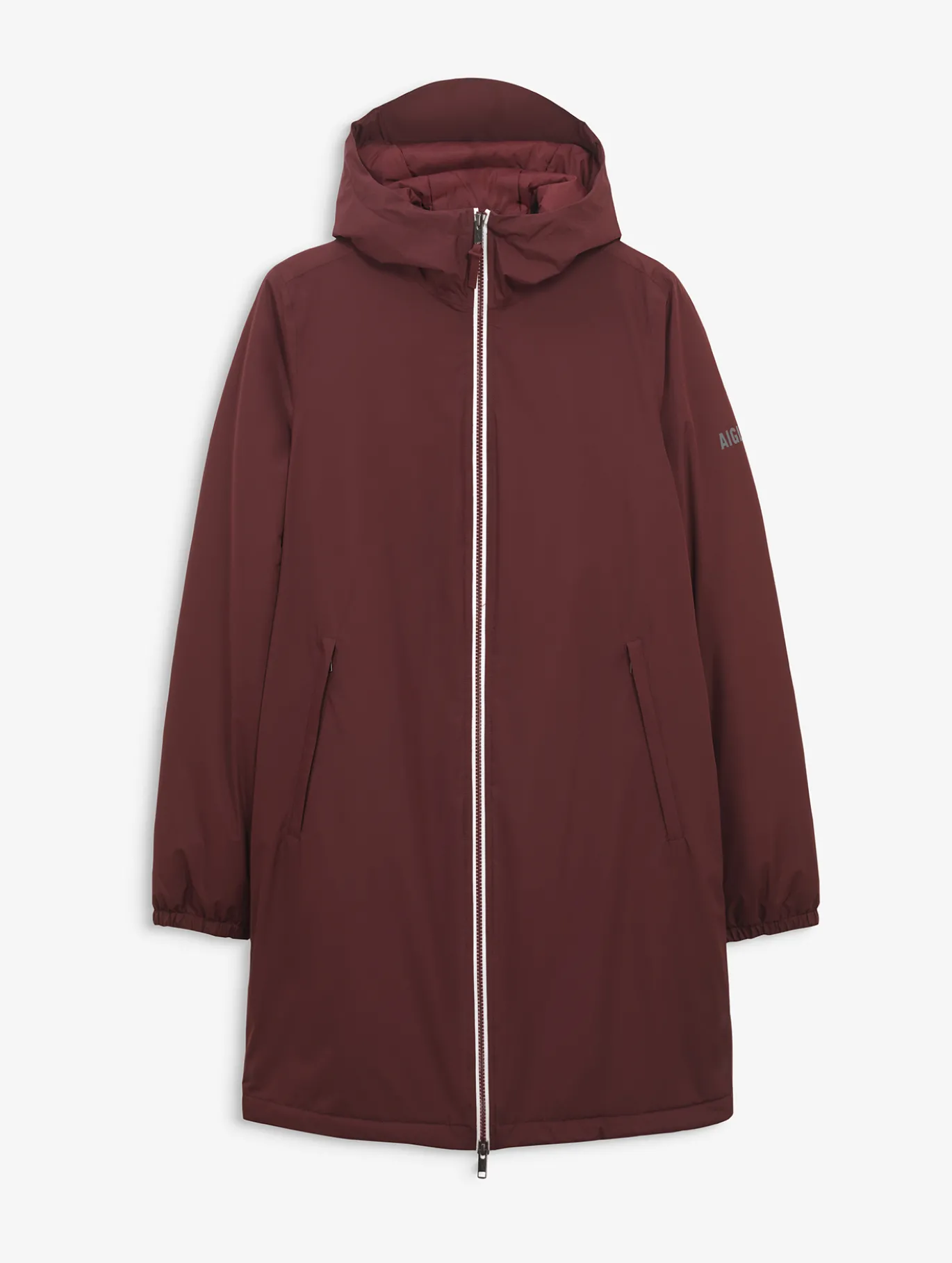 Parka Rainpack™ Warm 90 matelassée : coupe-vent mixte long imperméable MTD™ et pliable - Bordeaux
