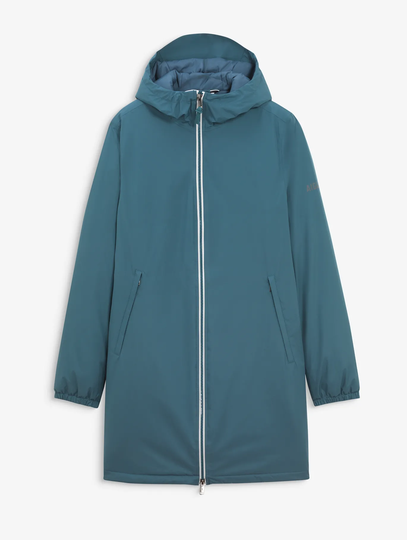 Parka Rainpack™ Warm 90 matelassée : coupe-vent mixte long imperméable MTD™ et pliable - Bleu